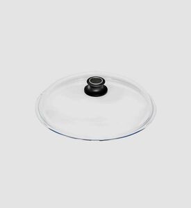 AMT Gastroguss Glass Round Cooker Lid, Transparent, 32-cm, Packshot View