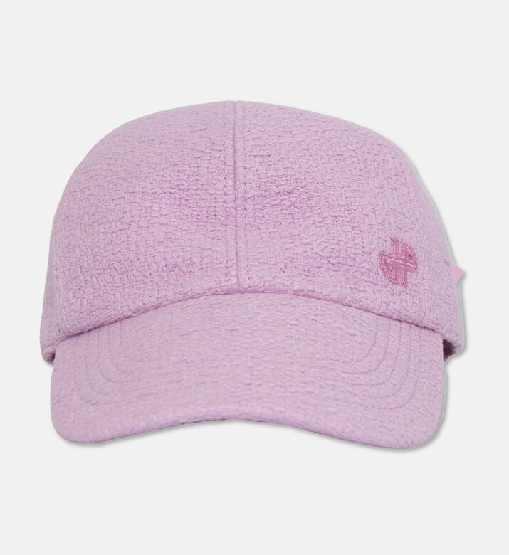 Patou Embroidered Tonal Logo Cap, Pink, M, Packshot View