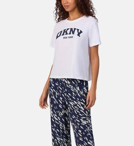 All-over Print Pants Pajama Set