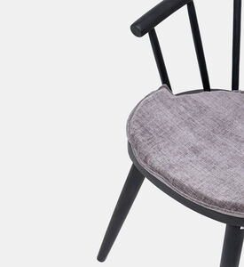Home Deco and More Augusta Wooden Dining Chair, Natural, 53x48x76-cm, Packshot View