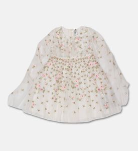 Needle & Thread Dress Bloom, White, 6y, Packshot View