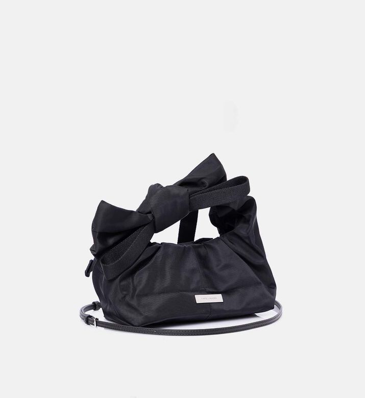 حقيبة يد صغيرة بتصميم ساك وعقدة