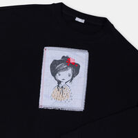 Junior Girl Printed Sweatshirt