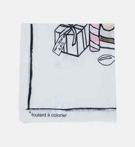 وشاح بطبعة مستوحاة من عيد الميلاد