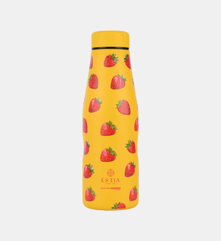 Estia Berry Bright Insulated Travel Flask, Packshot View