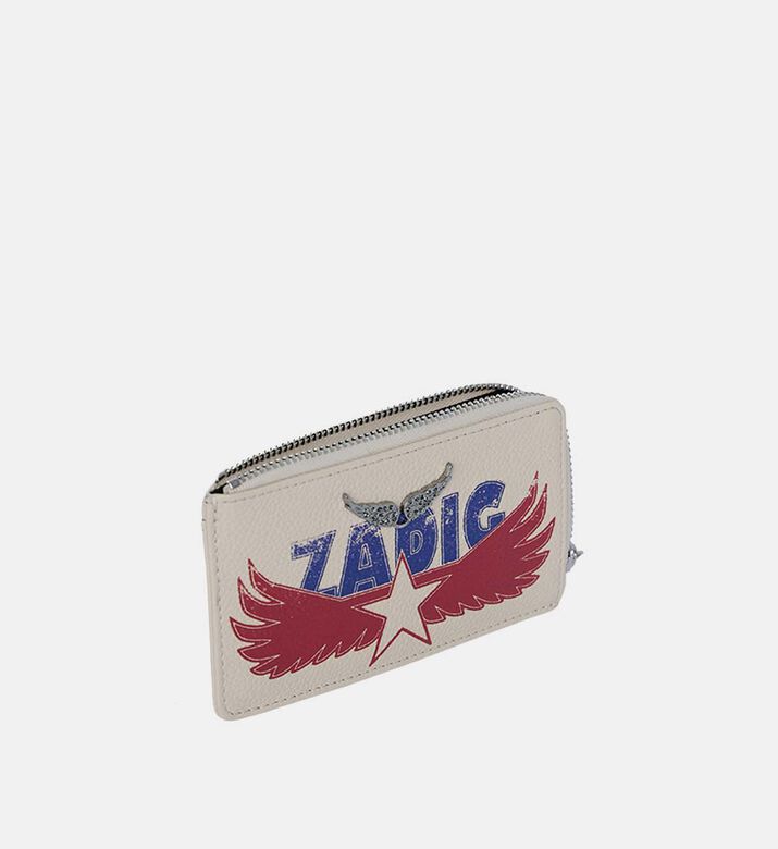 Leather America Card Wallet