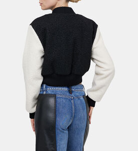 Felisa Cropped Varsity Jacket Felisa Cropped Varsity Jacket