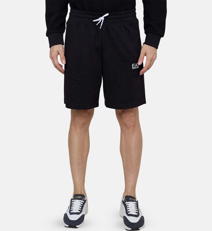 شورت قطن بشعار جانبي