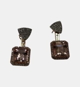 Christian Bonja 18k Morganite Earrings, Packshot View