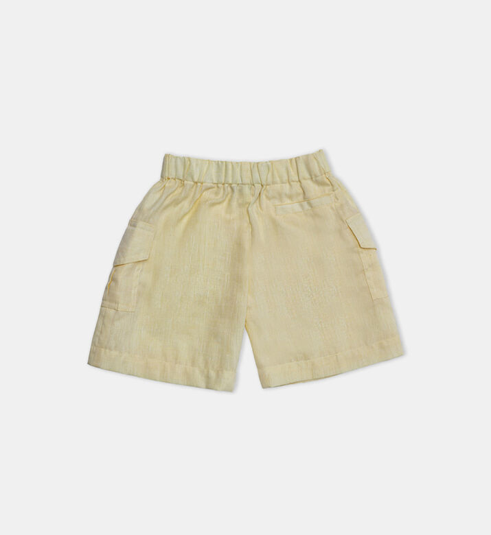 Linen Cargo Shorts