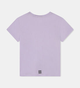 تيشيرت قطن بطبعة شعار