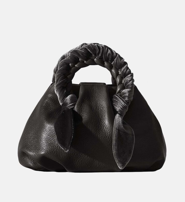 Bombon Velvet Foulard Handbag