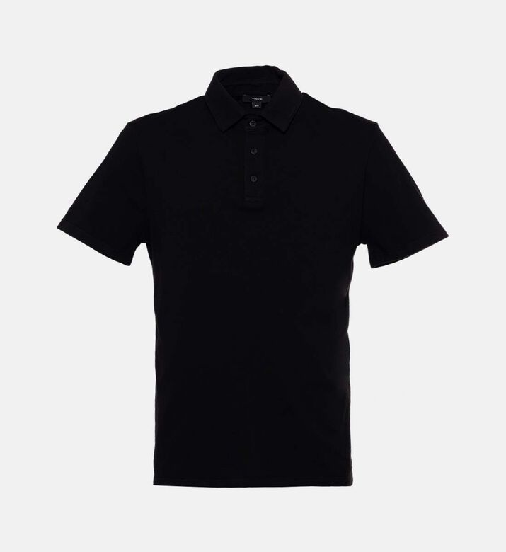 قميص بولو غير رسمي بأكمام قصيرة