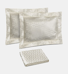 طقم سرير من قطن الجاكار السلسلة