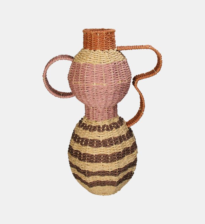 Kersten Natural Paper Vase Stripe 33x33x47 Cm, Packshot View