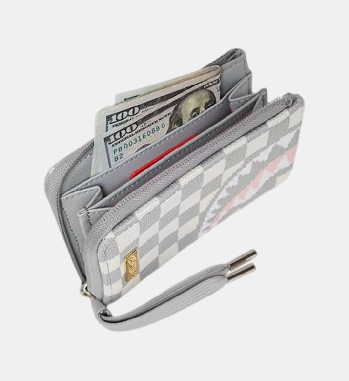 Rose All Day Checkered Wallet Rose All Day Checkered Wallet