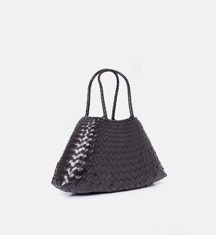 Dragon Diffusion Santa Croce Big Leather Bag, Black, Packshot View Dragon Diffusion Santa Croce Big Leather Bag, Black, Packshot View