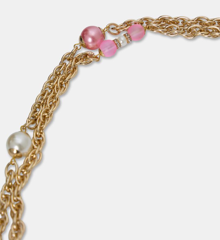 Weill Pearl-accented Layered Chain Necklace, Packshot View