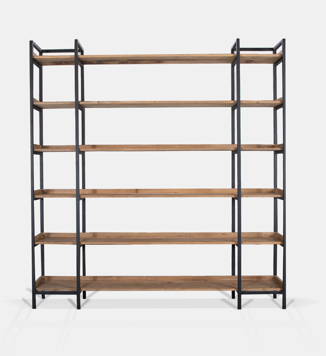 Pine shop wood bookcase