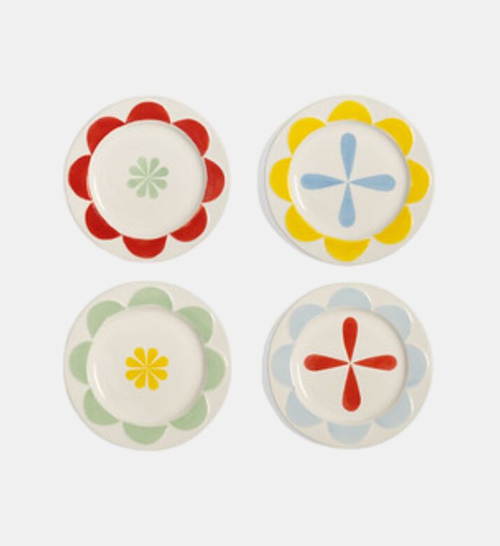 Small Folk Plate Set-4