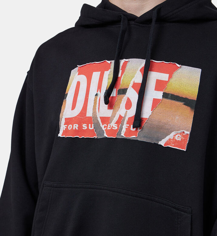 هودي قطن جيرسيه بلوغو غرافيتي