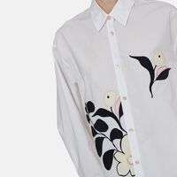 Floral Embroidered Shirt