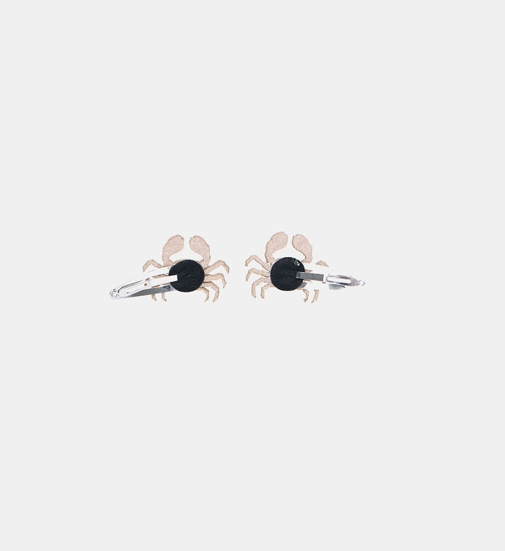 Crab Hair Clips Set