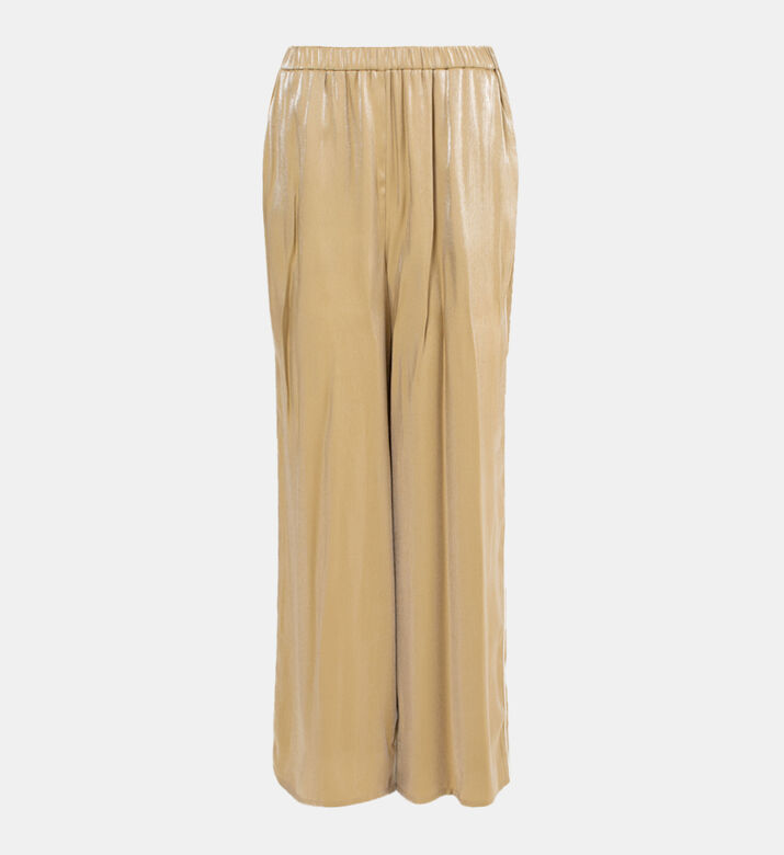 Dorado Wet-effect Palazzo Trousers