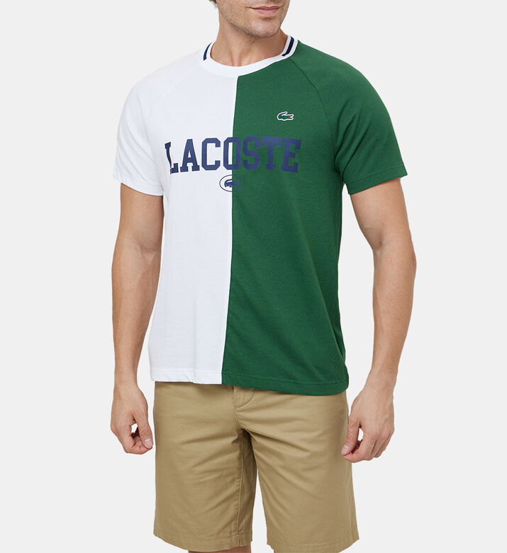 Two-tone Logo Printed T-shirt