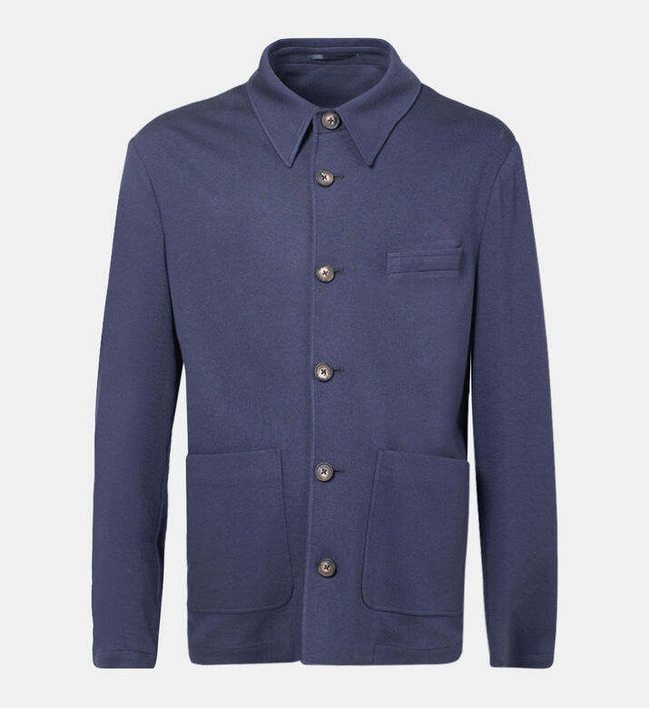 Button-up Knitted Jacket