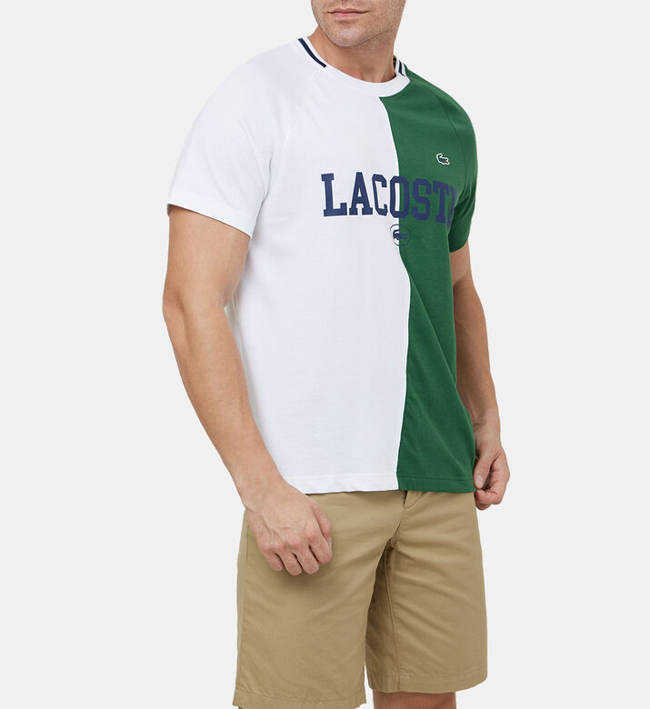 Two-tone Logo Printed T-shirt