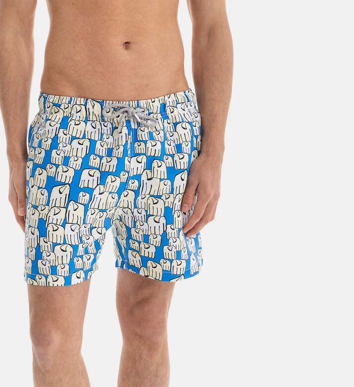 Blue Elephants Swim Shorts