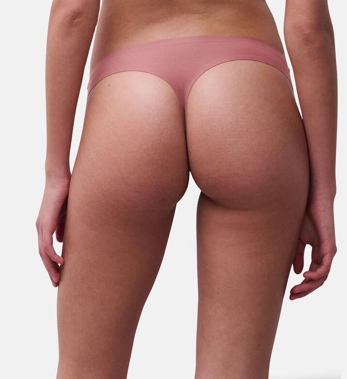 Chantelle Thong, Purple, Model View