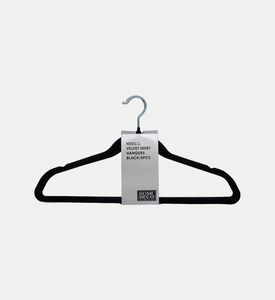 Home Deco and More Velvet Shirt Hangers 5-piece Set, Packshot View