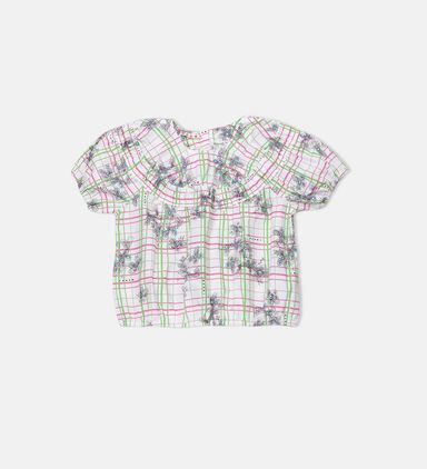 All-over Cotton Poplin Shirt