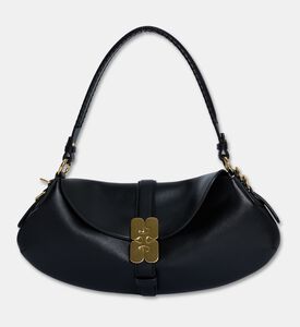 Ganni Lamb-touch Hobo Bag, Packshot View