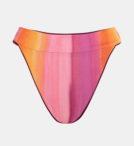 قطعة بيكيني سفلية زيفورا عالية الخصر