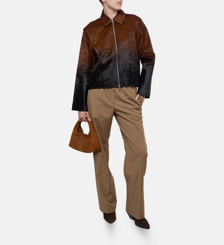 Samsoe Gradient Long-sleeve Jacket, Model View