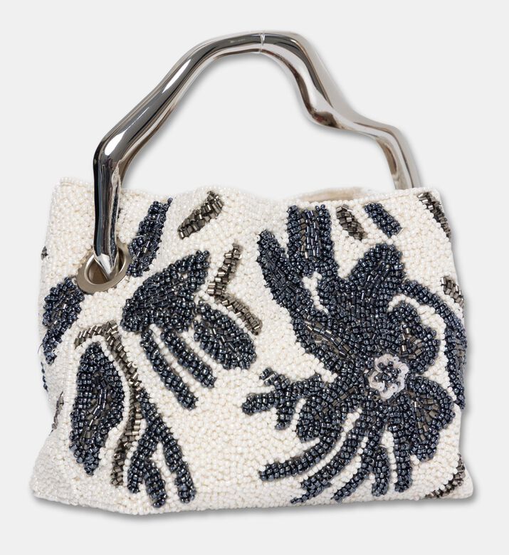 Cult Gaia Solene Beaded Handle Bag, Packshot View