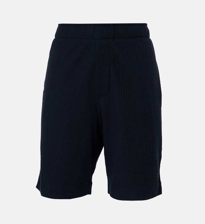 Vince Textured Dark Knit Casual Drawstring Shorts, Packshot View