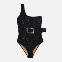 Kohl Splash Belted Swimsuit