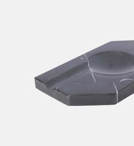 منفضة سجائر ثنائية الشكل هندسية رخامية