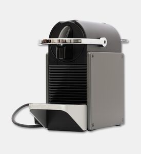 Nespresso Pixie Electric Titan Coffee Machine, Grey, Packshot View