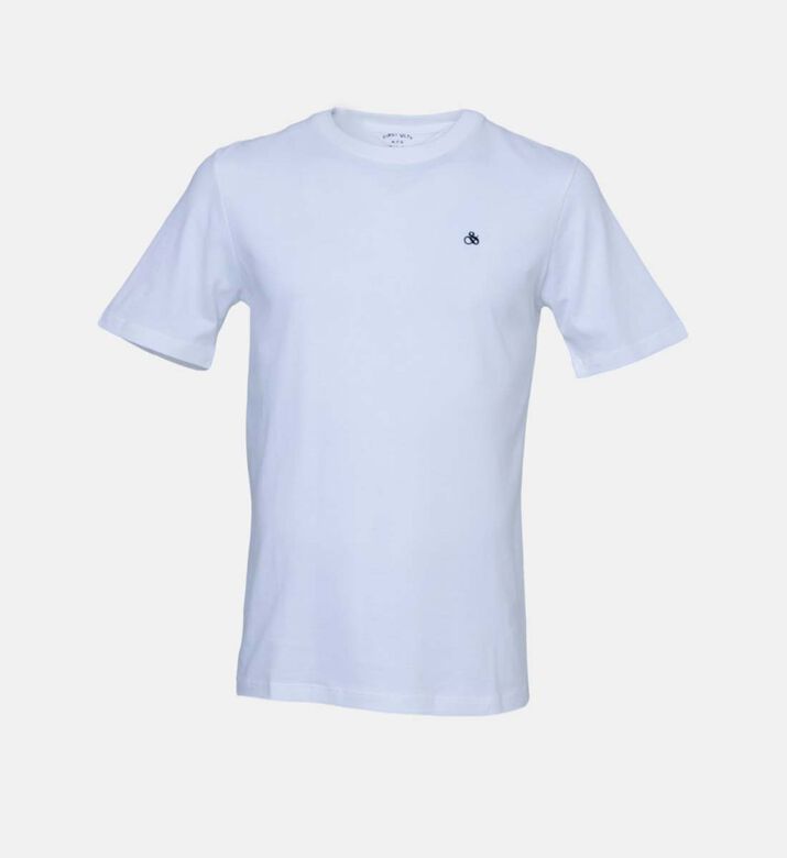 Cotton Jersey Crewneck T-shirt