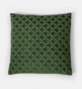 وسادة مطرزة بنقشة جلد السمك