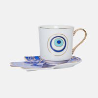 Eye Cup Hamsa Tray 2-piece Set