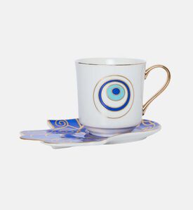 Eye Cup Hamsa Tray 2-piece Set