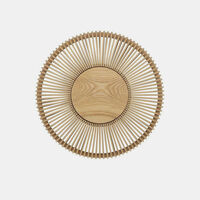 Clava Up Oak Wood Wall Lamp