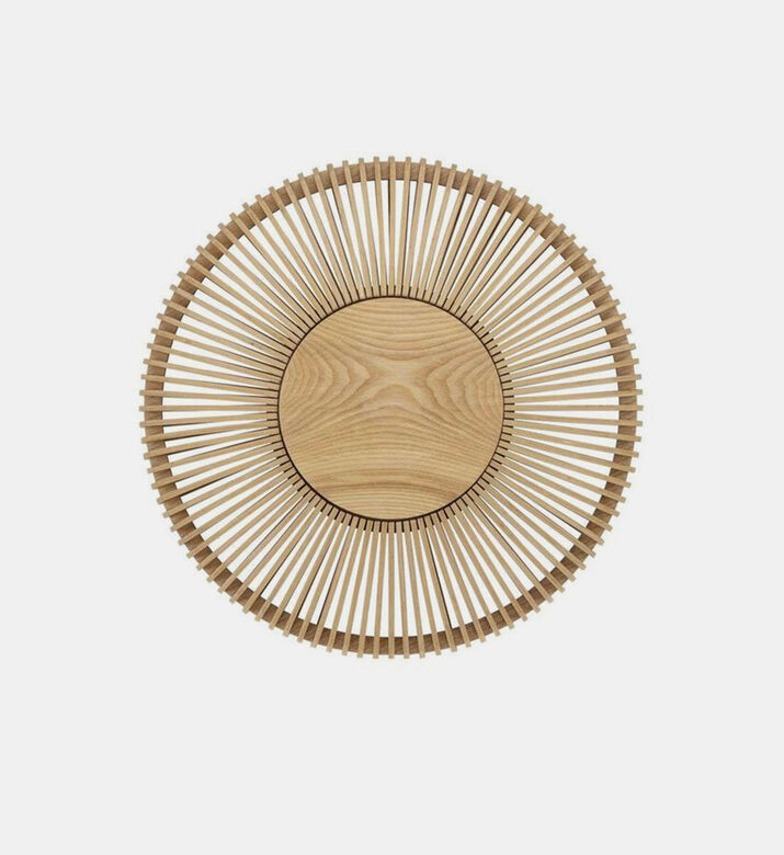 Clava Up Oak Wood Wall Lamp