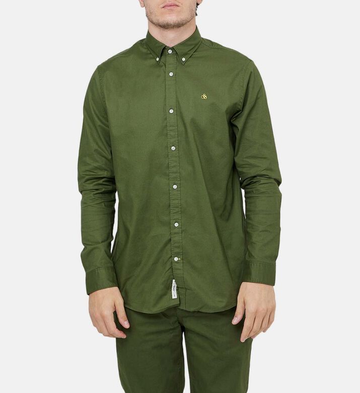 Essential Solid Oxford Shirt